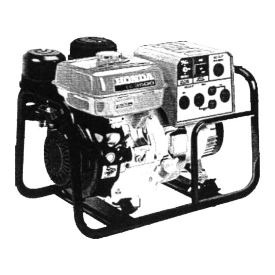 Honda EG3500X Owner's Manual