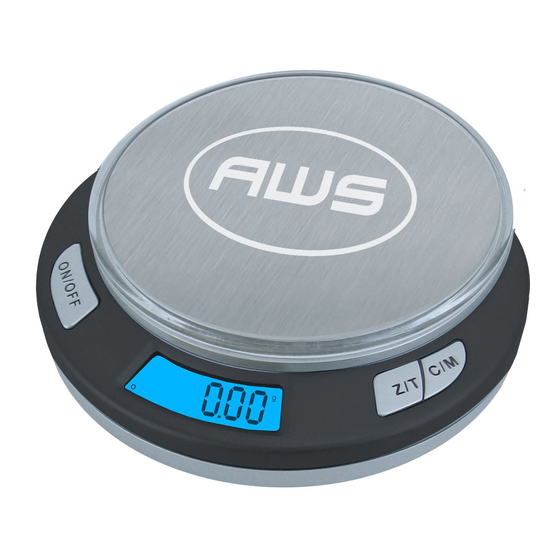 American Weigh Scales CD Series Compact Gram Digital Pocket Scale, 1000 X  0.1G (AMW-CD1000)