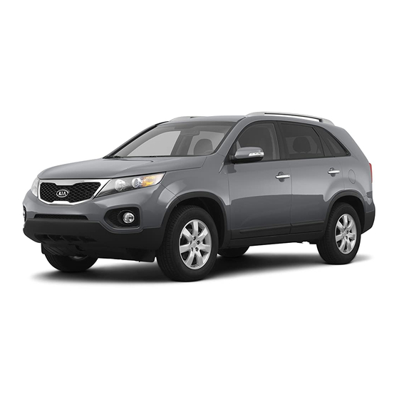 KIA SORENTO 2013 OWNER