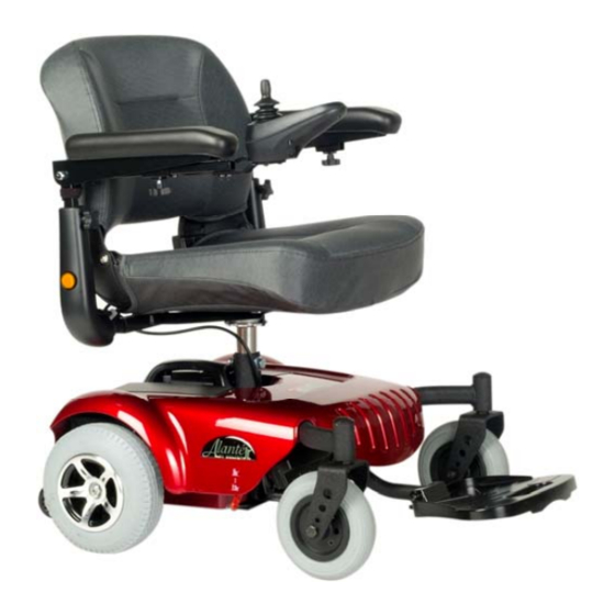 alante jr power chair