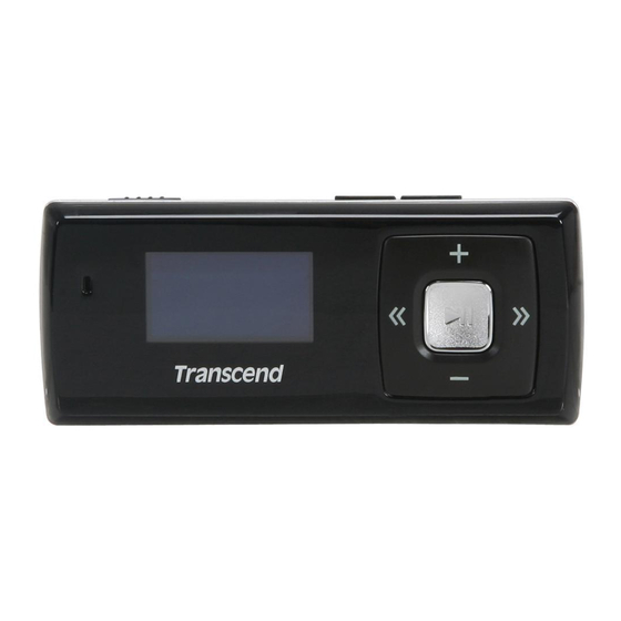 TRANSCEND T.SONIC 650 USER MANUAL Pdf Download ManualsLib