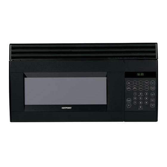 HOTPOINT RVM1435BK01 INSTALLATION INSRTUCTIONS Pdf Download ManualsLib