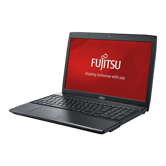 Fujitsu LIFEBOOK A544 Operating Manual