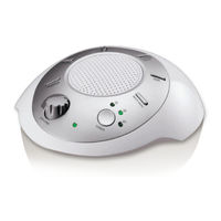 HoMedics SOUND SPA Instruction Manual