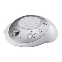 HoMedics SOUND SPA Instruction Manual And  Warranty Information