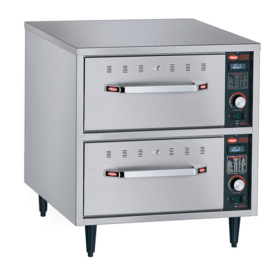 Hatco HDW Series Installation And Operating Manual