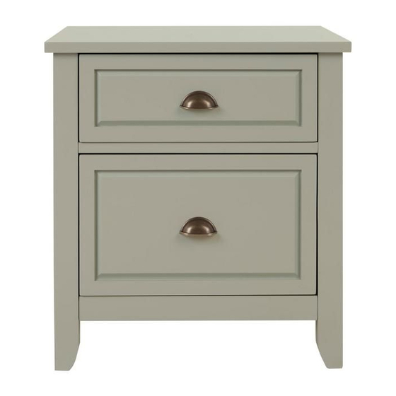 StyleWell BF-25631-WH Use And Care Manual