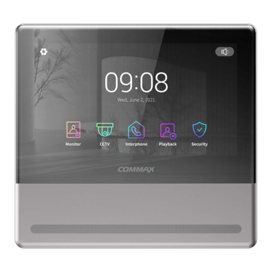 Commax CMV70MX User Manual