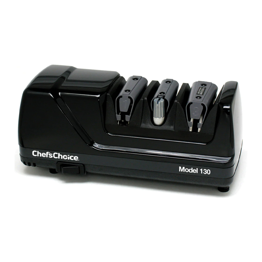 Chef's Choice Electric 130 Knife Sharpener Manual