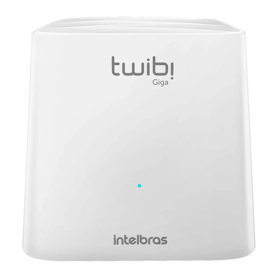 Intelbras Twibi Giga - Wireless Mesh Router Installation Guide