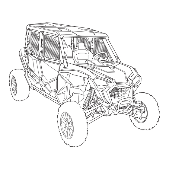 Honda TALON 1000-4 2024 Owner's Manual