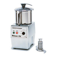 Robot Coupe BLIXER 6V Operation Manual