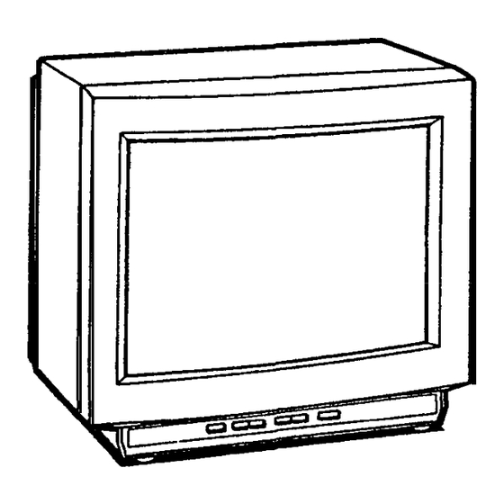 Sony KV-13TR27 Service Manual