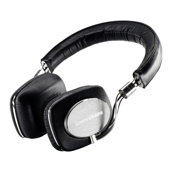 Bowers & Wilkins 2 P5 SERIES User Manual
