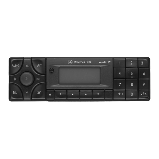 Becker Audio 30 ECE Typ 3300 Service Manual