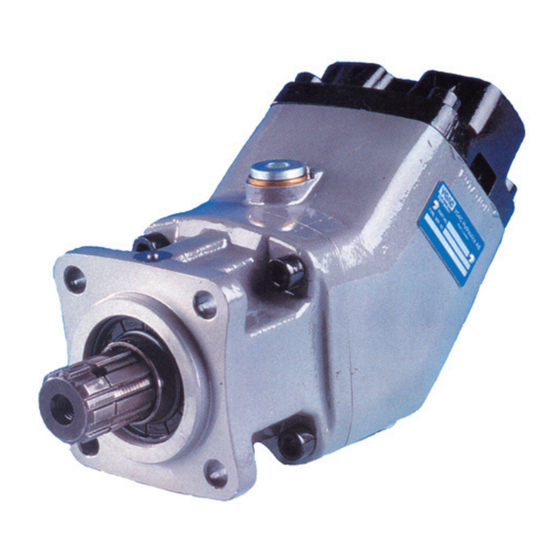 Parker F1 Series Service Manual