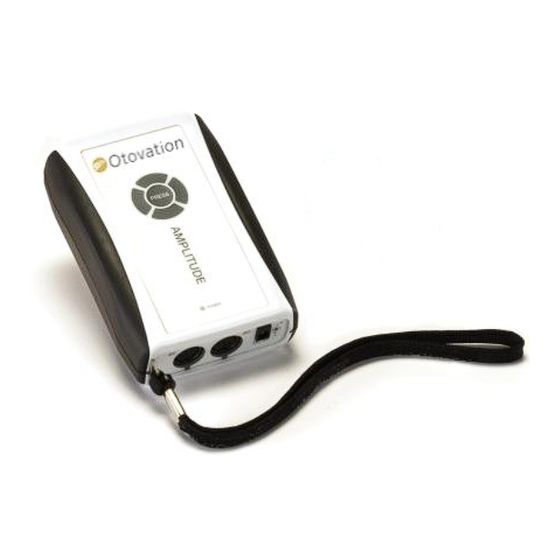 OTOVATION Amplitude T Series Manuals