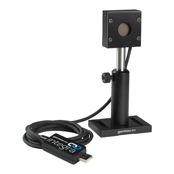Gentec-EO INTEGRA Series User Manual