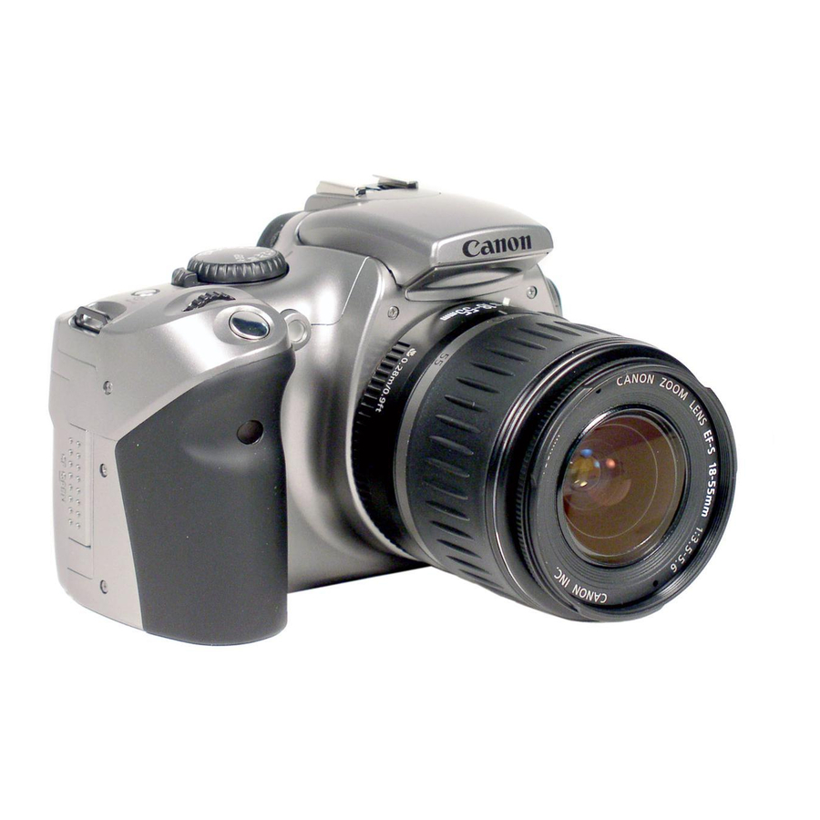 Canon EOS EOS 300D Instruction Manual