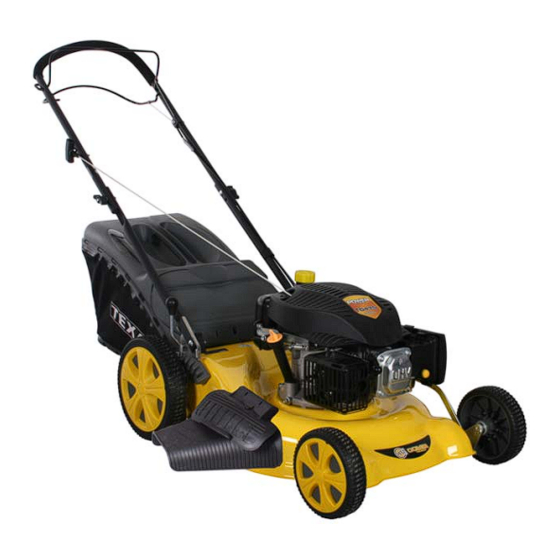 User Manuals: Texas SPD 50 TR/W Lawn Mower