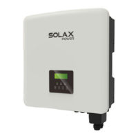 SolaX Power X3-Fit-10.0K-W Installation Manual
