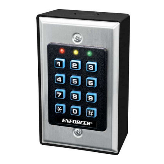 SECO-LARM ENFORCER SK-1011-SDQ Installation Manual