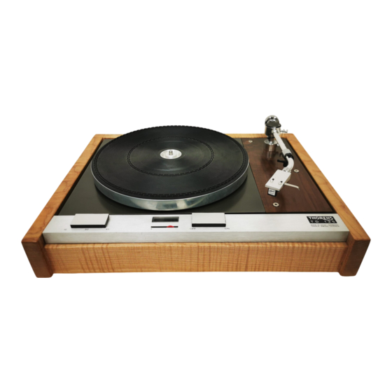 THORENS TD125 Instruction Manual