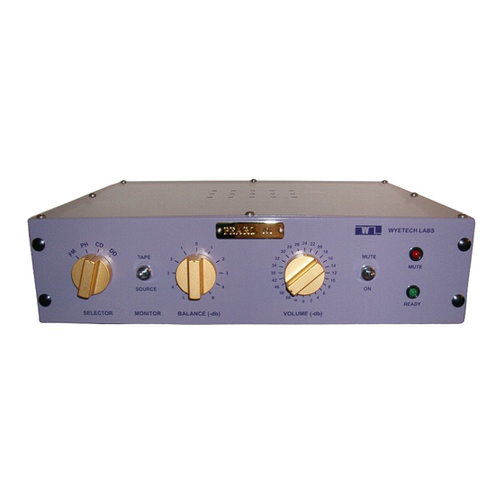WYETECH LABS Pearl Manuals