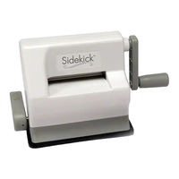 SIZZIX Sidekick Instructions Manual