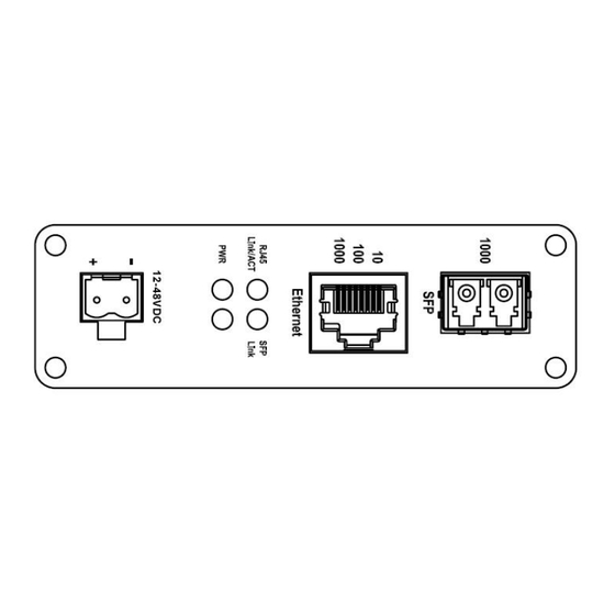 E-LINK LNK-IMC3011-SFP Quick Start Manual