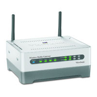 ViewSonic Wireless Media Gateway WMG120 User Manual