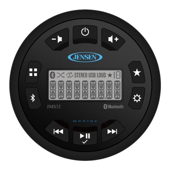 ASA Electronics Jensen JMS32 Manuals