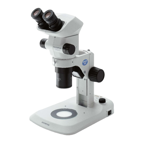 User Manuals: Evident SZX7 Stereo Microscope