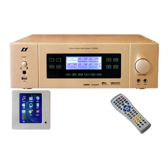 LY International Electronics HS-8250 Manuals
