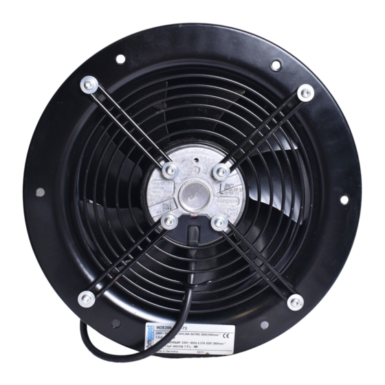 ebm-papst W2E200-CI38-01 Manuals
