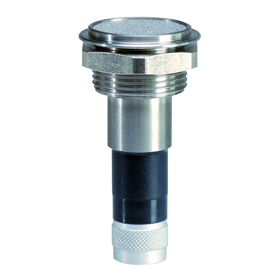 Thorne & Derrick Rotronic HygroClip HC2-Ix25 Quick Start Manual