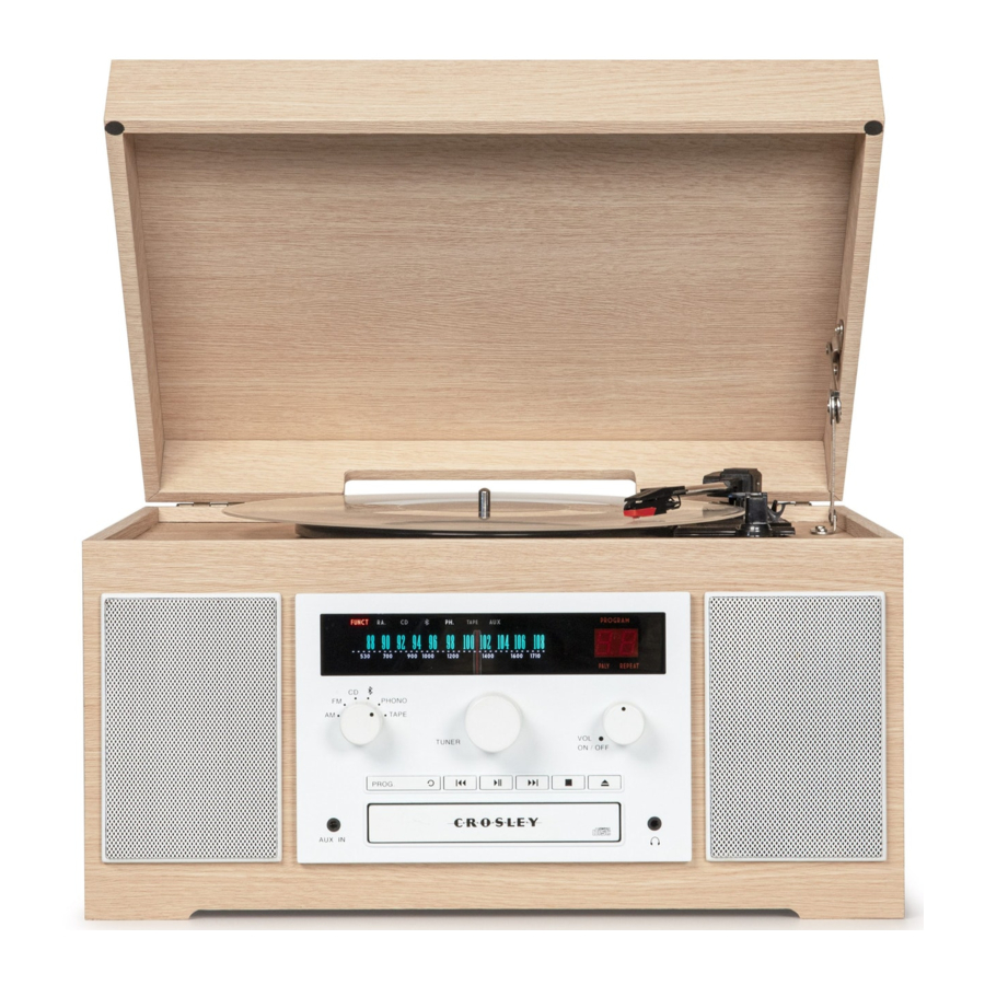 Crosley CR7018A - Haydn Entertainment Center Manual