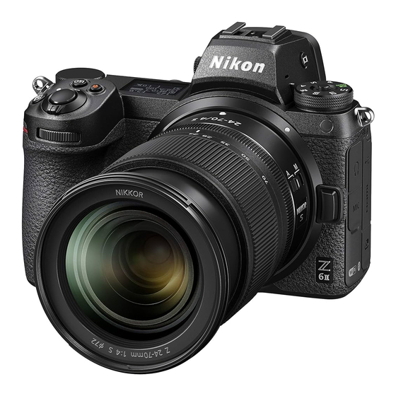 Nikon Z 6II Reference Manual