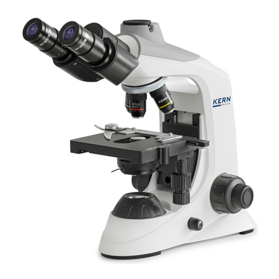 KERN Optics OBE-12 User Instructions