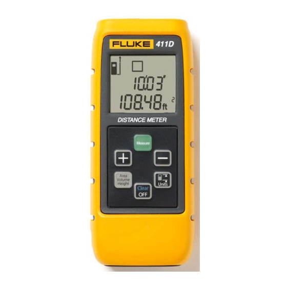 Fluke 411D User Manual