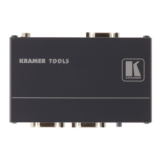 Kramer VP-111K Manuals