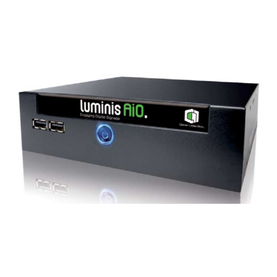 Clever Little Box Luminis AiO Manuals