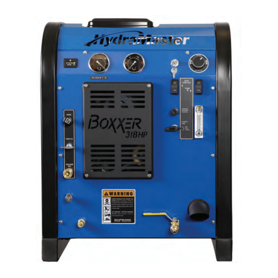 HydraMaster Boxxer 318HP Manuals