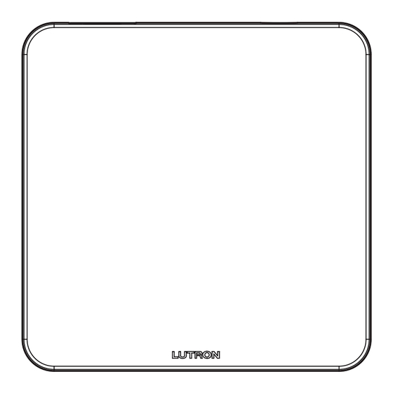 Lutron Electronics CONNECT-BDG-1 Installation Instructions Manual