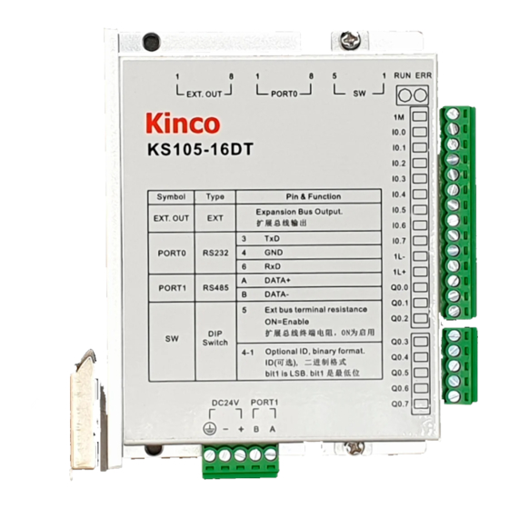 Kinco KS Series Manual