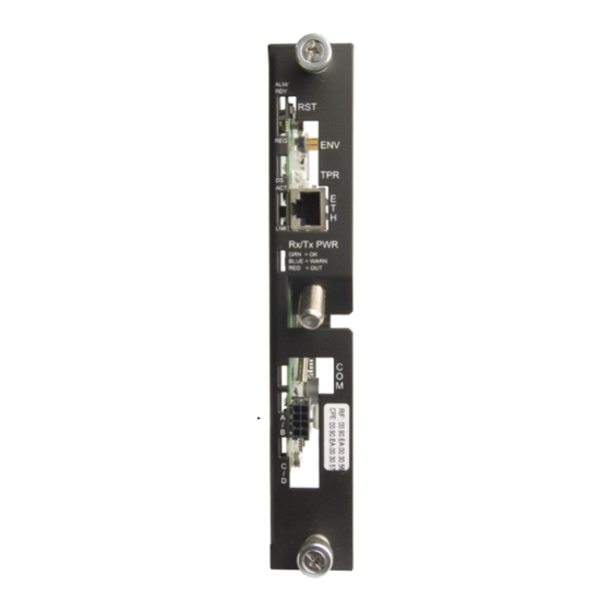 Alpha Technologies AlphaNet DSM3 Series Installation And Quick Start Manual