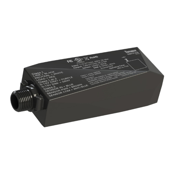 Synapse DIM10-220 Installation Manual