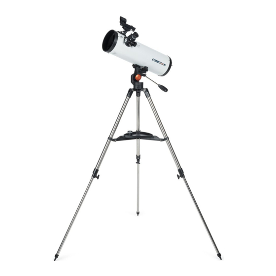 Celestron COMETRON 114AZ Instruction Sheet