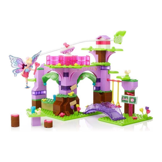 Mega Bloks Barbie Build'n Play Fairy Treehouse Manual