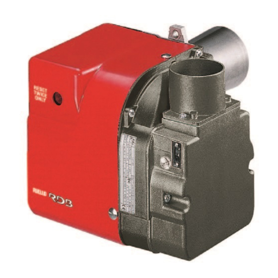 Riello RDB2.2 BF GREENSTAR HEATSLAVE II 12/18 Installation, Use And Maintenance Instructions